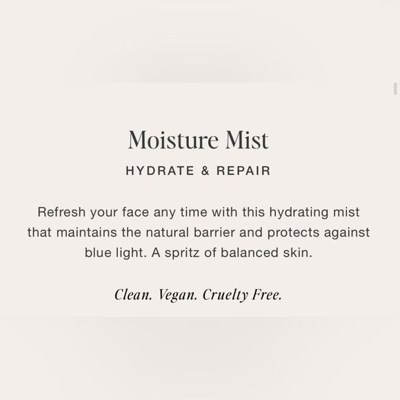 2 Bottles of JOUER HYDRATE + REPAIR MOISTURE MIST WITH BLUE LIGHT PROTECTION NEW - Picture 3 of 7